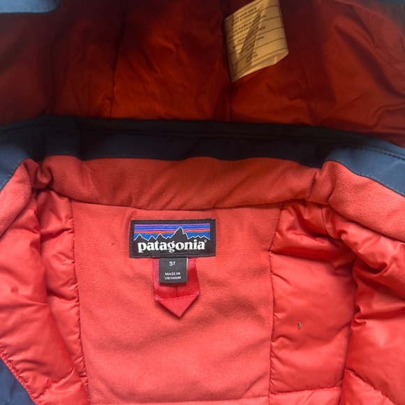 Patagonia Baby Snow Pile One Piece Snowsuit Size 5T - Picture 3 of 6